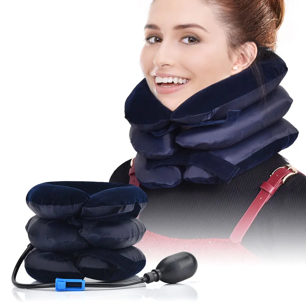 Advanced Orthopedic Neck Stretcher for Cervical Spondylosis, Vertebral Traction Therapy, and Chiropractic Pain Relief Therapy device