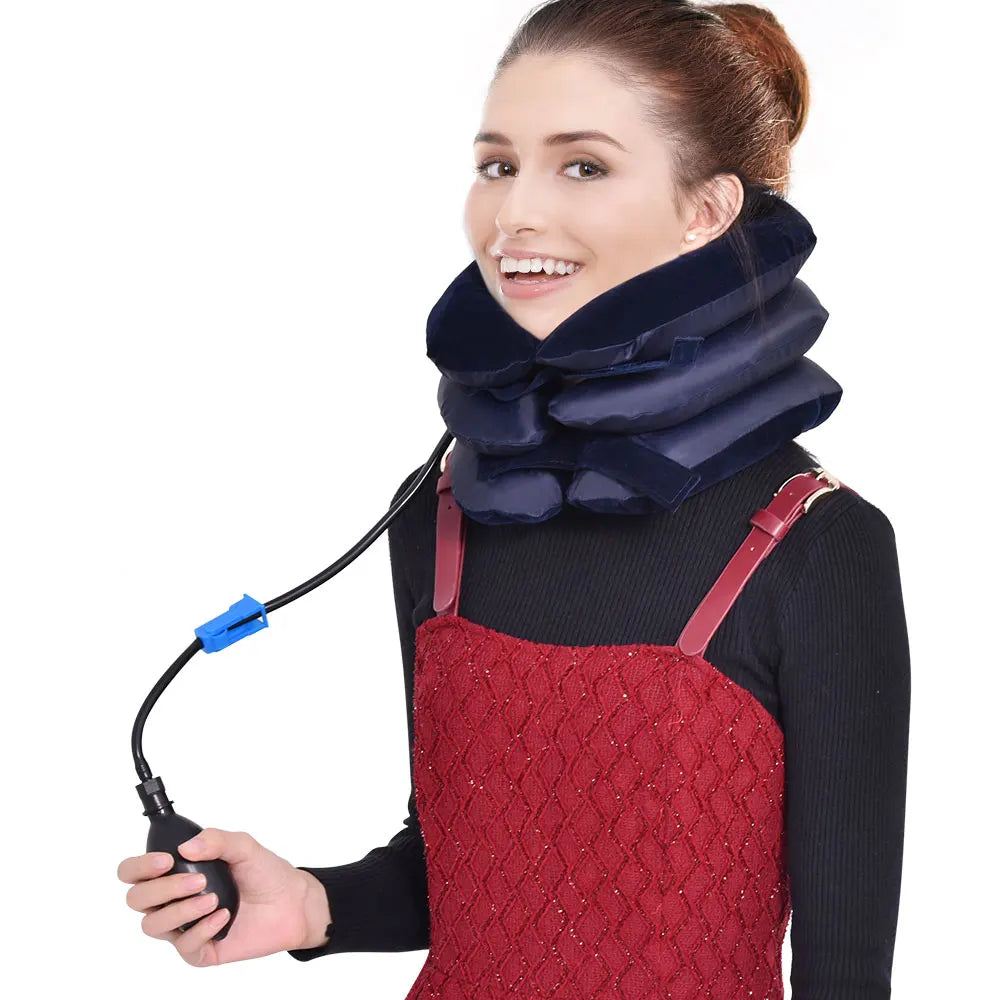 Advanced Orthopedic Neck Stretcher for Cervical Spondylosis, Vertebral Traction Therapy, and Chiropractic Pain Relief Therapy device