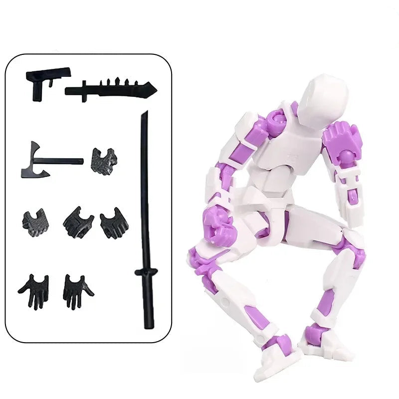 Titan 13 Solid Color or Glow-in-the-Dark Luminous Action Figures