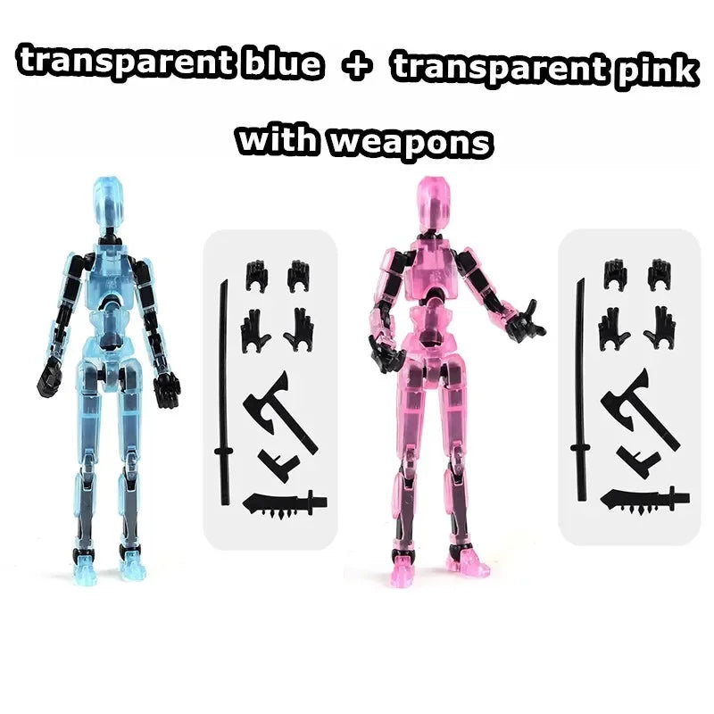 Titan 13 Solid Color or Glow-in-the-Dark Luminous Action Figures