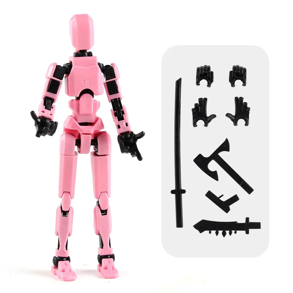Titan 13 Solid Color or Glow-in-the-Dark Luminous Action Figures