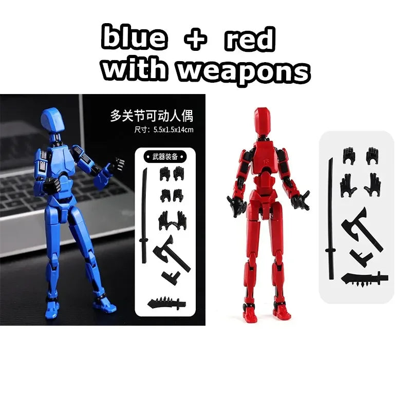 Titan 13 Solid Color or Glow-in-the-Dark Luminous Action Figures