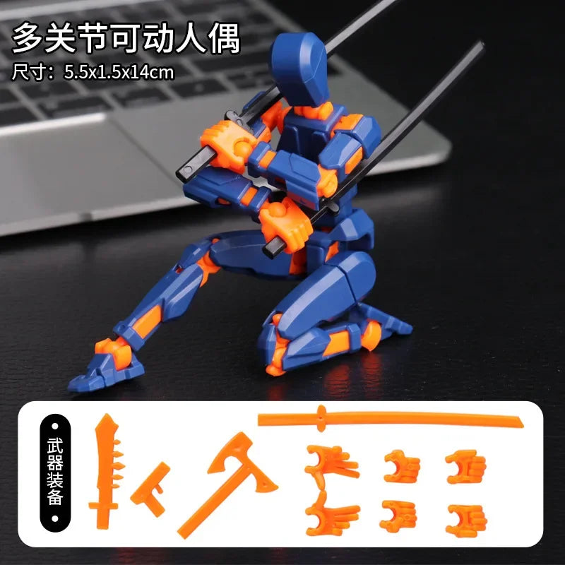 Titan 13 Solid Color or Glow-in-the-Dark Luminous Action Figures
