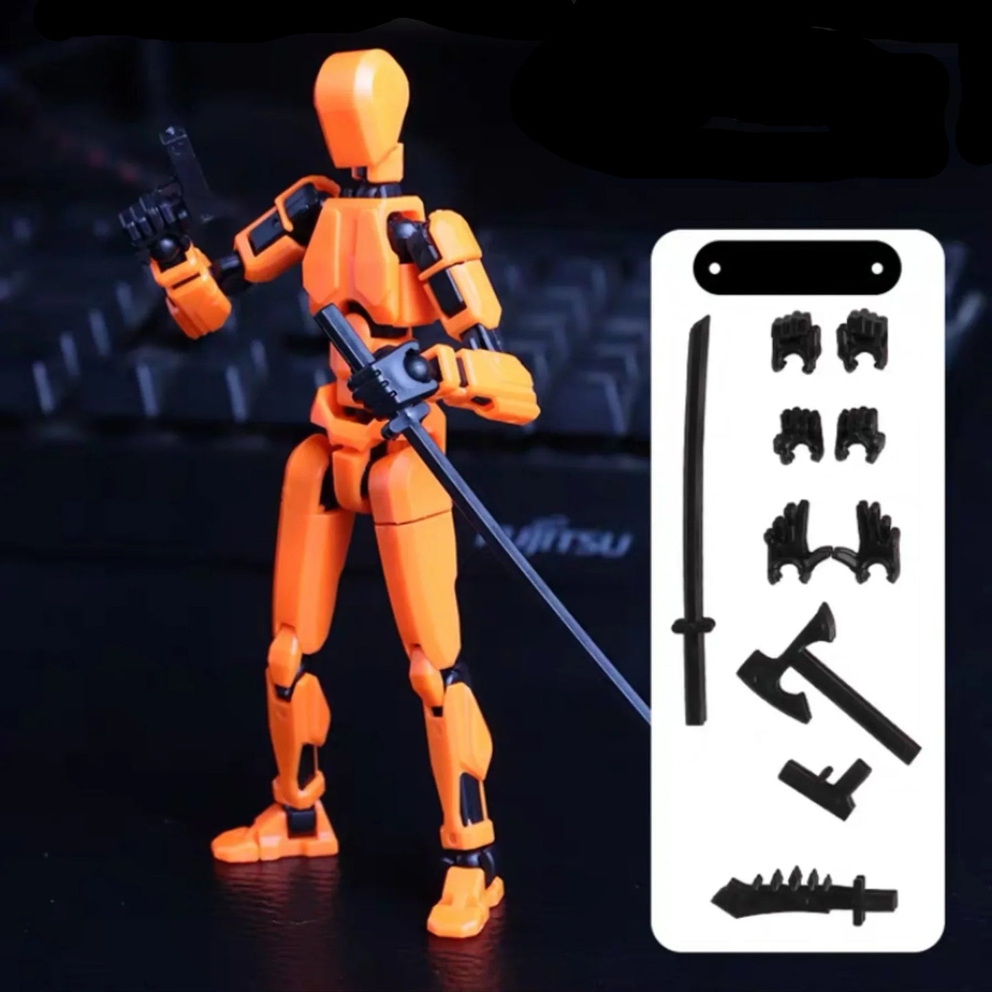 Titan 13 Solid Color or Glow-in-the-Dark Luminous Action Figures