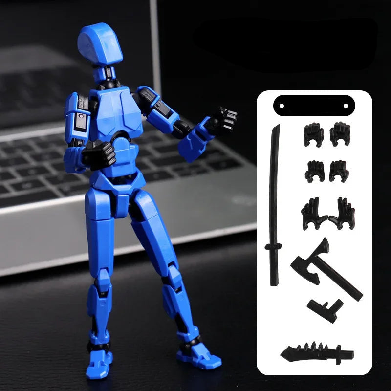 Titan 13 Solid Color or Glow-in-the-Dark Luminous Action Figures