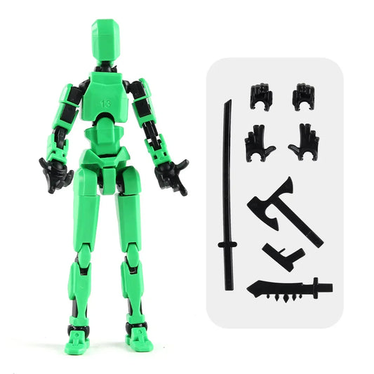 Titan 13 Solid Color or Glow-in-the-Dark Luminous Action Figures