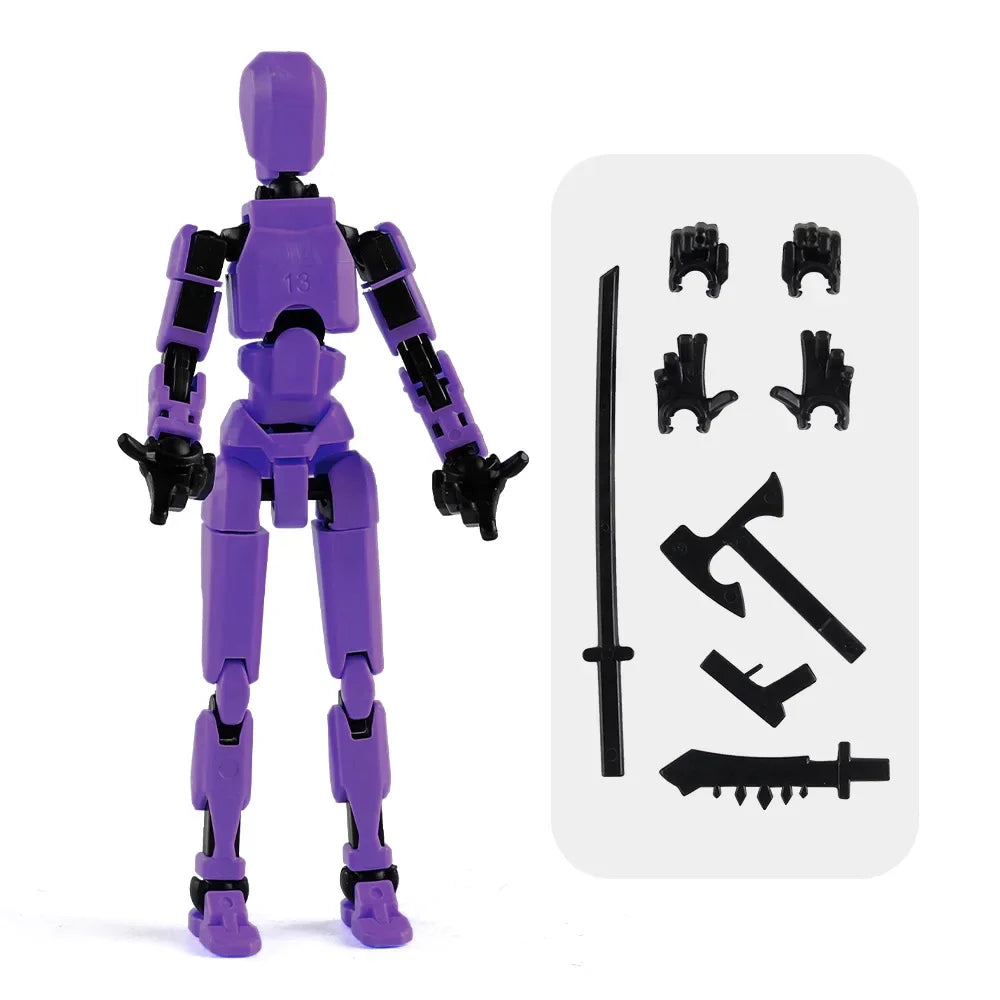 Titan 13 Solid Color or Glow-in-the-Dark Luminous Action Figures