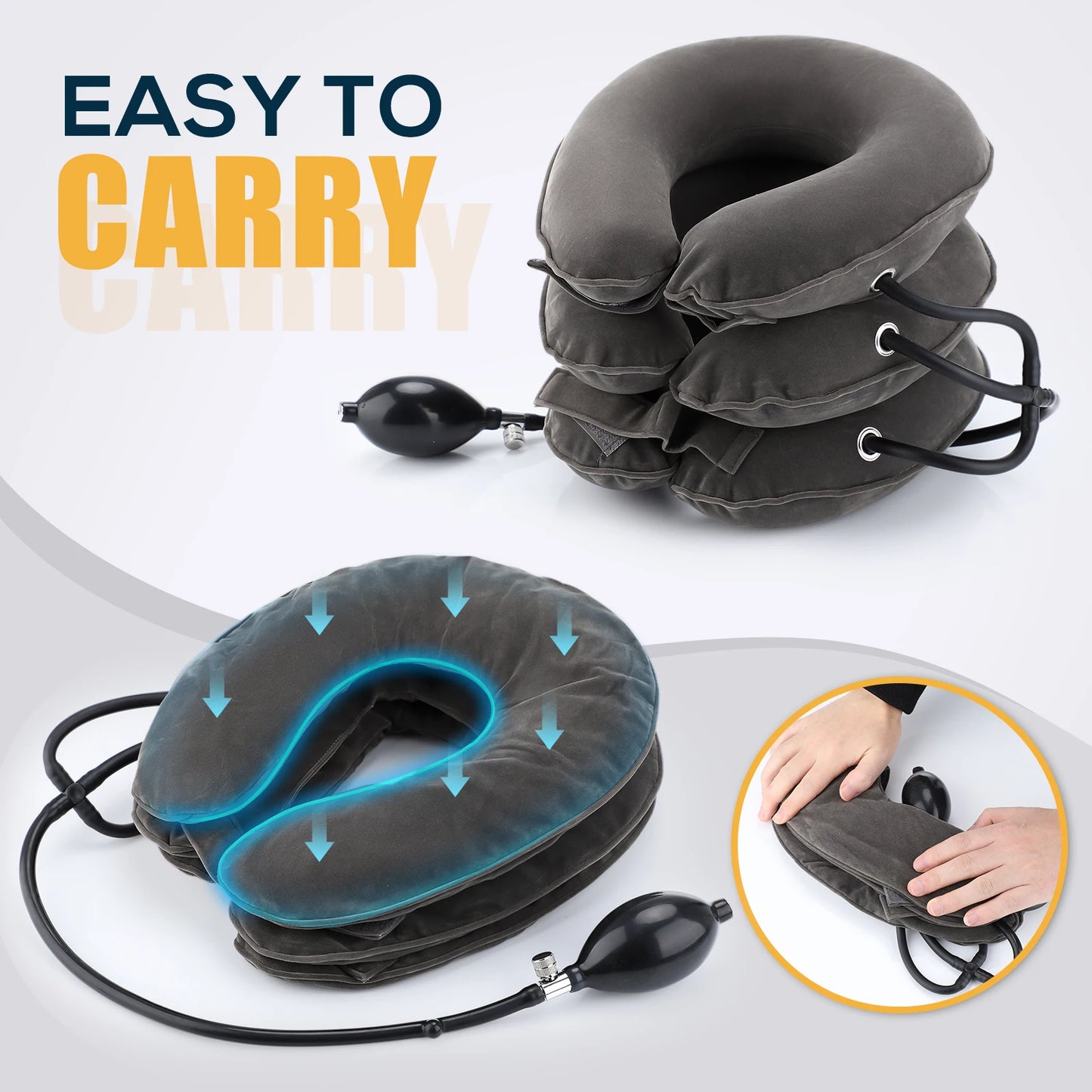 Advanced Orthopedic Neck Stretcher for Cervical Spondylosis, Vertebral Traction Therapy, and Chiropractic Pain Relief Therapy device