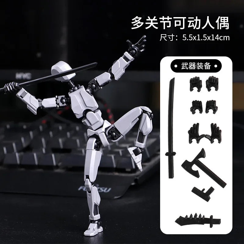 Titan 13 Solid Color or Glow-in-the-Dark Luminous Action Figures