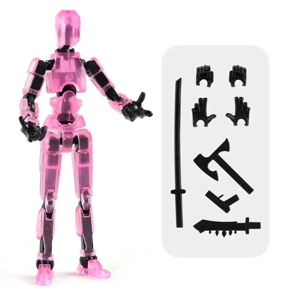 Titan 13 Solid Color or Glow-in-the-Dark Luminous Action Figures
