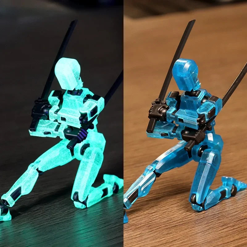 Titan 13 Solid Color or Glow-in-the-Dark Luminous Action Figures