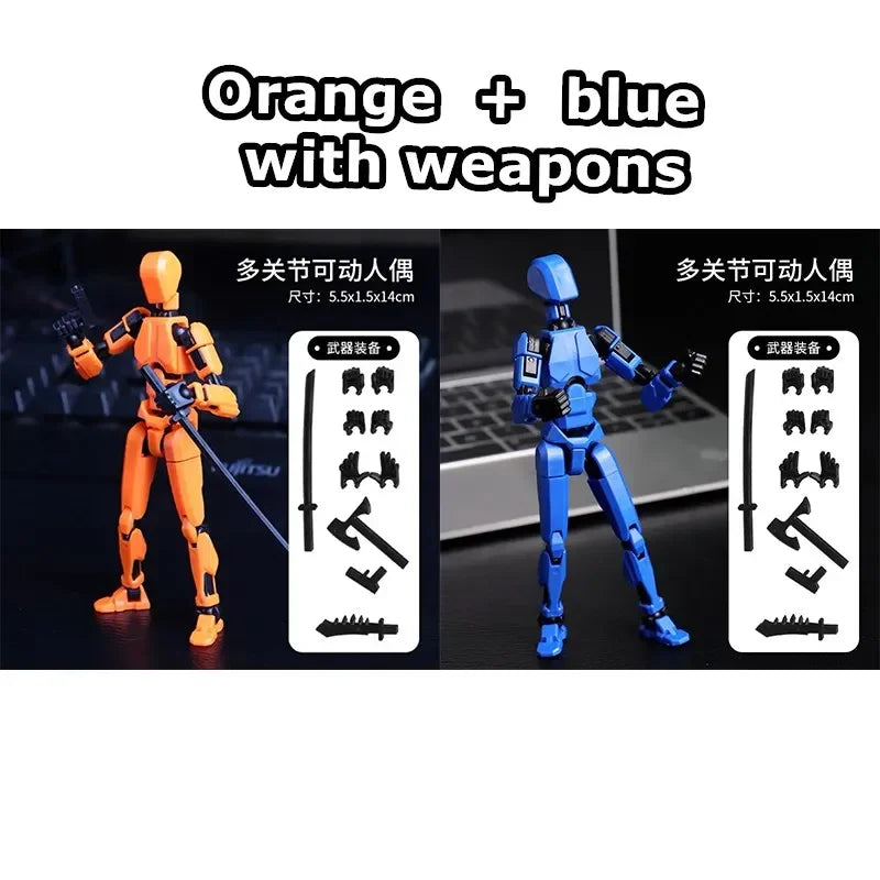 Titan 13 Solid Color or Glow-in-the-Dark Luminous Action Figures